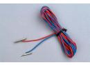 PIKO 55292 HO - Paire d'éclisses matalliques avec cable soudé