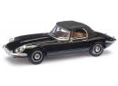 RICKO 38320 HO - Jaguar type E cabriolet noire (E type black) 1971
