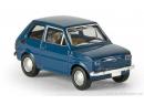 BREKINA 22350 HO - FIAT 126 bleu fonc