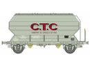 REE MODELES WB 086  HO - SET de 2 Wagons Craliers FRANGECO A Ep.III SNCF WB086