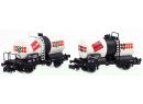 REE MODELES NW 006 N -  Set de 2 wagons citernes souds OCEM 29 'COOP' ep IV SNCF