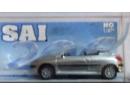 SAI 2198 HO - Peugeot 206 coup gris argent mtallis