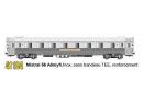 LS MODELS 41104 HO  - Voiture MISTRAL 56 A8myfi inox ep IIIb