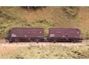 REE MODELES NW 021 N- SET de 2 Wagons tombereaux Ocem 29 ep III SNCF (NW021)