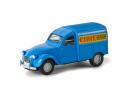 BREKINA 14163 HO (SAI2843) - Citron 2CV fourgonnette 1961 ''CIBIE''