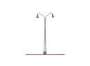 BRAWA 84019 HO - Lampadaire double pour plateforme