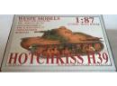 WESPE MODELS 87028 HO - Char (tank)  Hotchkiss H39 (kit)