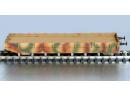 WESPE MODELS 87063P HO - Wagon plat ridelles basses Alemand ep III