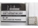 Obsidienne 8011 HO - Cerclages de phares diamtre 3.6mm