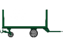 REE Models XB-011 HP - Set de 3 chariots de Poset ep III vert foncé (XB 011)