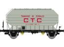 REE Modeles WB 323 SET de 2 Wagons Craliers FRANGECO B Ep.III SNCF CTC WB323