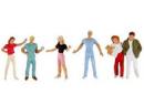 PREISER 10465 HO - Jeunes voyageurs