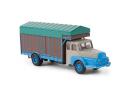 BREKINA (SAI 2960) HO - Camion maracher Unic ZU 122 Izoard gris/bleu