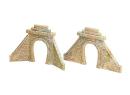 FALLER 272575 N - Entres de tunnel vielle poque (paire)