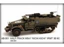 REE Modles AB 001 HO - Half track M5A1 ''Kichi Kichi'' 1RMT 3B 9C (AB001)