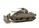 ARTITEC 387116 HO - US Sherman M4 Bulldozer.