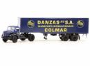 BREKINA (SAI 2552) HO - Semi remorque BERLIET TLR8 tl DANZAS Colmar