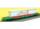 JOUEF 6668 HO - wagon type Sgss avec container LA FLECHE ep IV SNCF