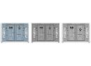 REE Modèles XB 033 HO - 3 containers cadres ep III XB033
