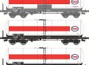 REE Modles WB411 HO - Set de 3 citernes ANF ESSO bogies Y25S ep IV SNCF WB 411
