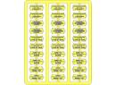 REE MODELES XB 052 HO - plaques itinraires Sud Est lettres bleues ( XB052) 30 pices