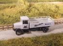 ROSKOPF 1002 HO - Camion plateau avec ridelles bois Mercedes L5 de 1928