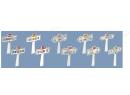 SAI 8260 HO - Coffret 10 panneaux Michelin directionnels et entre localit, Alpes - Massif Cent