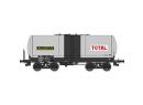 REE Modles WB 431 HO - Wagon Citerne ANF ALGECO - TOTAL'' Ep.III SNCF WB431