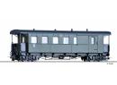 TILLIG 13964 HOm - Tillig 13964 - Voiture mixte fourgon NWE,  bogies, vert, type CPw4i, poque II