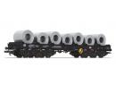 LILIPUT 235769 HO - Wagon charg de coils type Sahmms 711 ep IV/V DB