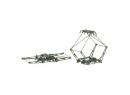 REE MODELES XB801 HO - Paire de pantographes Type G. compatibles Sommerfeld