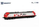 SUDEXPRESS 401716 N - Locomotive type CC Euro 4000 VFLI E4017
