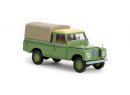 BREKINA 13777 HO - land Rover 109 verte avec bche marron