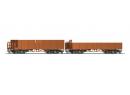 Tillig 15921 HOm - Coffret de 2 wagons tombereau  bogies p. IV DR