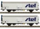 LS MODELS 30231 HO - Set de 2 lbbghs chssis long STEF ep V SNCF