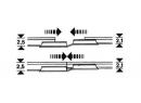 FLEISCHMANN 6434 HO - Eclisse de transition