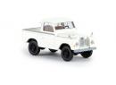 BREKINA 13854 H0 - land Rover 88 blanche pick up