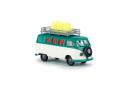 BREKINA 31590 HO - VW T1B vert et blanc camping car