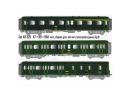 LS MODELS 40329 HO - Set de 3 voitures Express Nord ep IV SNCF