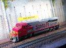 BACHMANN 86021 HO - Locomotive type CC GE DASH 8- 40CW SF WAR BONNET N 838
