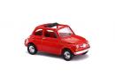 BUSCH 48720 HO - Fiat 500 rouge