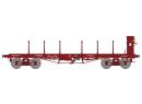 REE MODELES WB506 HO - Wagon PLAT TP ranchers hauts avec Gurite Ep.IV SNCF