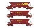 REE/Mikadotrain NW119 N - Coffret de 3 wagons trmie EX  SIMOTRA / SIMOTRA MALLET ep V/VI SNCF