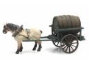 ARTITEC 387288 HO - Attelage avec tonneau  bire