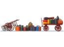 PREISER 17705 HO - Accessoires de quai bagages, chariot