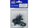 REE MODELES XB950 HO - Attelages Courts Magntiques Norme NEM 363 - Avec fils 8 pices