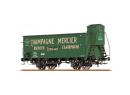 BRAWA 49775 HO - Couvert bois essx avec vigie 'Champagne Mercier' ep III SNCF