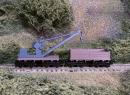 MINITRAINS 5120 HOe - Wagon grue avec porte flche