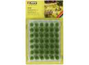 NOCH 07022 (HO, TT, N) - Touffes d'herbe mini vertes XL, 12 mm, 42 ces