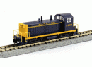 KATO 176-4366 N - Locomotive EMD NW2 cab N°2404 AT-SF